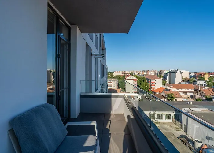 Rto - Private Parking - Panoramic Terrace Apartmán Temešvár