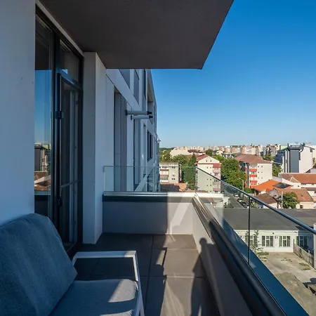 Rto - Private Parking - Panoramic Terrace Apartment Timişoara